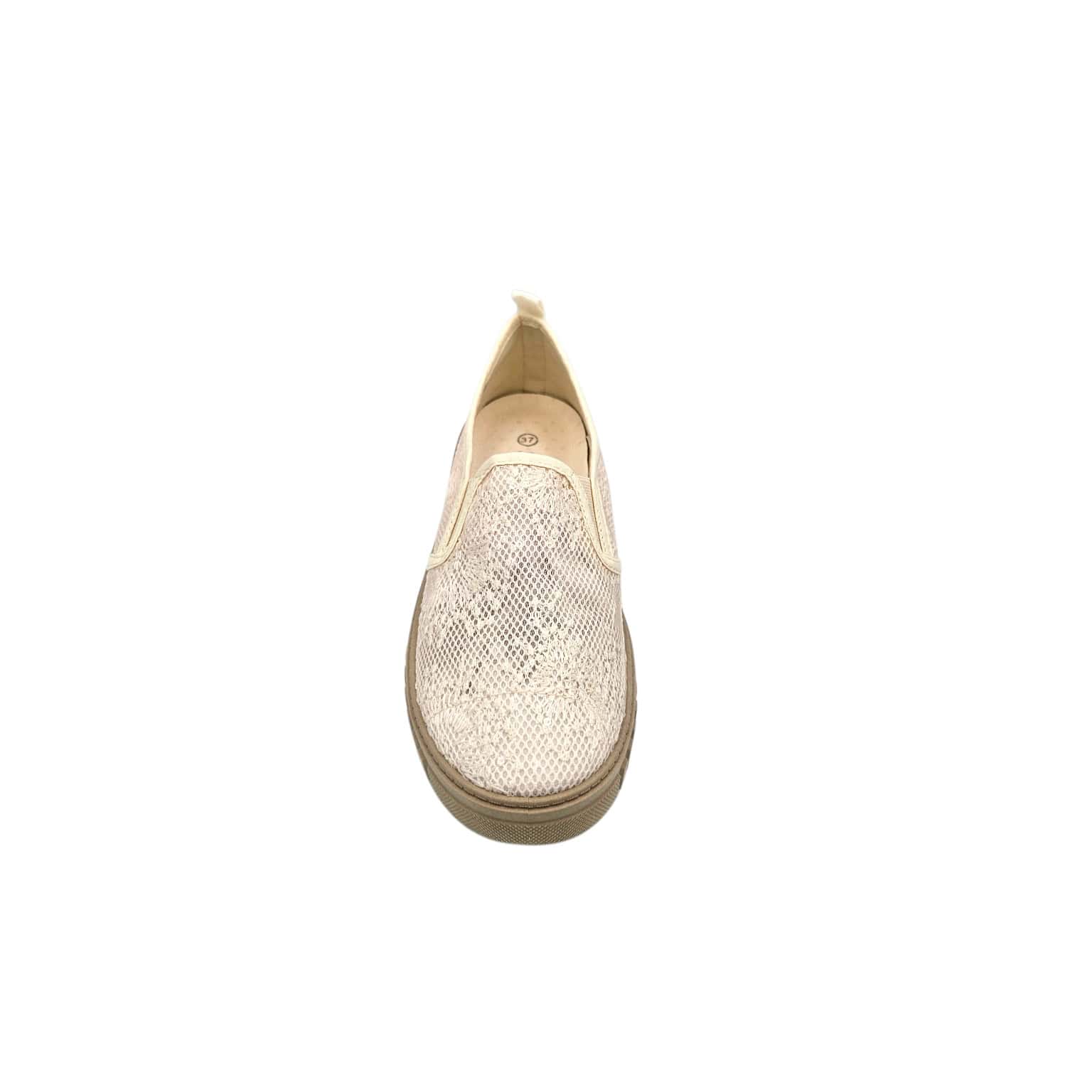 9063-3 Slipon bézs csipke - Image 5