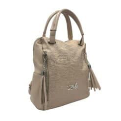 Alternative view of Zellia Női hátitáska 24180 Beige-Arany-Groove