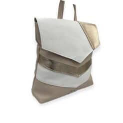 Alternative view of Zellia Női hátitáska 24031 Beige-Fehér-Arany