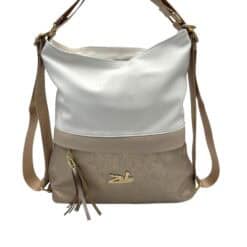 Zellia 2in1 Válltáska 24040 Fehér-Arany