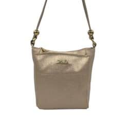 Zellia Válltáska Bézs-Pezsgő