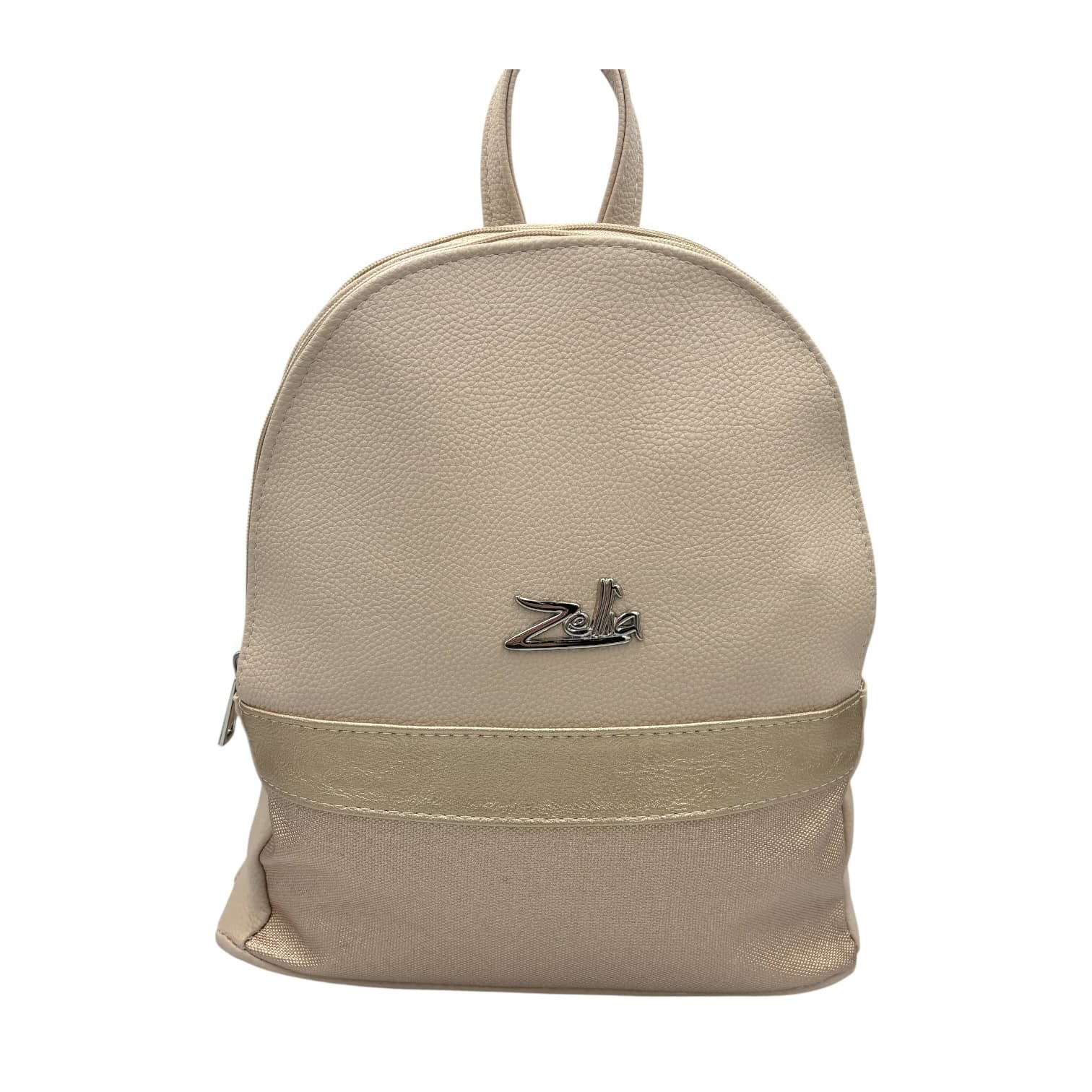Zellia Női hátitáska 24175 Beige-Arany-Diamond