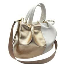 Alternative view of Zellia Kézitáska Fehér- Arany