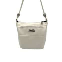 Zellia Kézitáska Fehér ezüst dísz