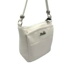 Alternative view of Zellia Kézitáska Fehér ezüst dísz