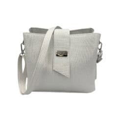 Zellia Oldaltáska ZVN2105 Ezüst csillámos