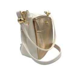 Alternative view of Zellia Válltáska Fehér-Arany