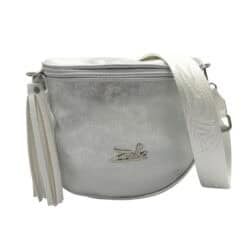 Zellia Oldaltáska 21028 Koptatott ezüst