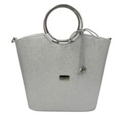 Zellia Kézitáska ZVN22030 Ezüst - Rimini-2
