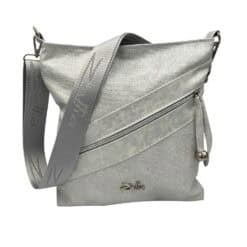 Zellia Oldaltáska ZLB394 Ezüst-Ch
