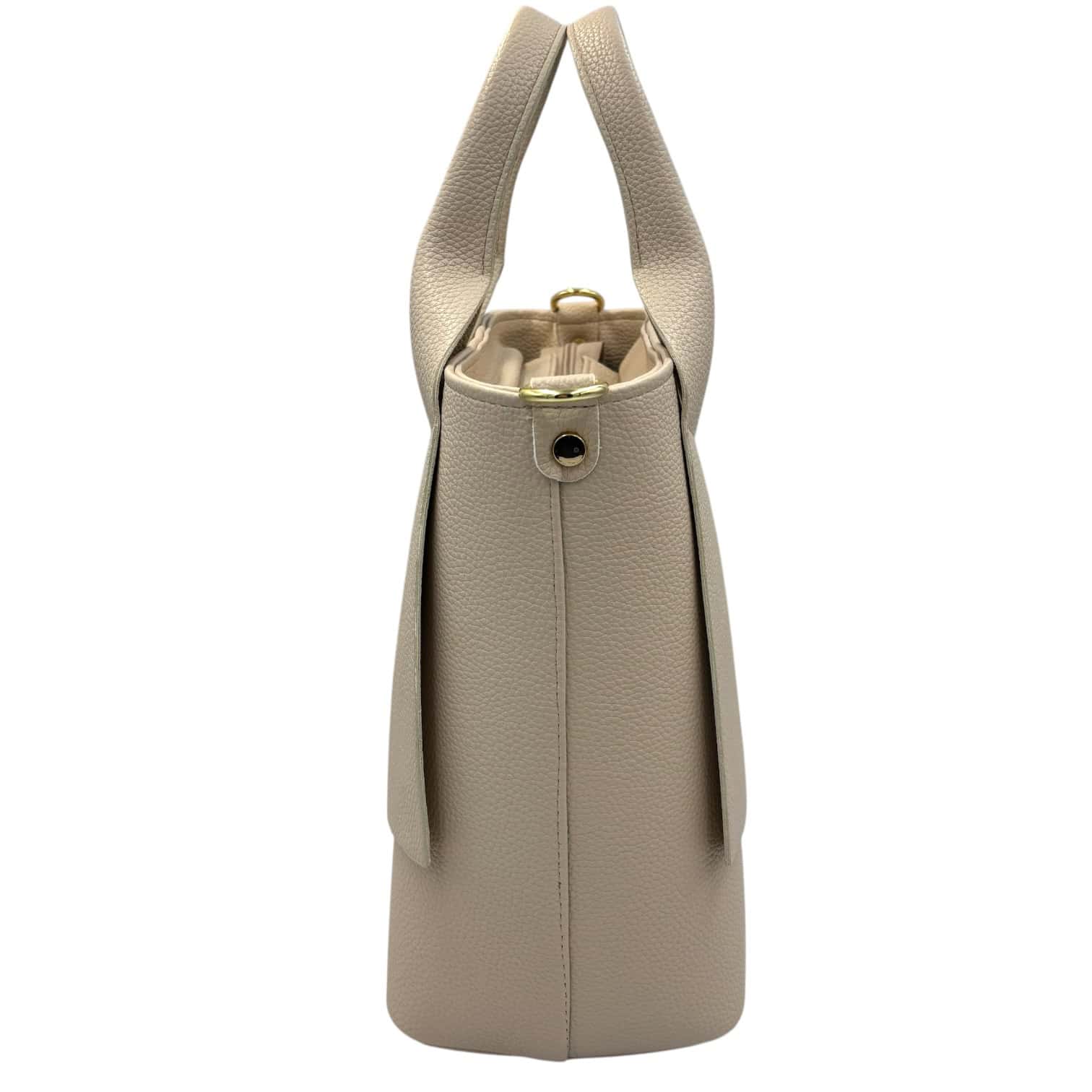 Prestige Kézitáska M254 UJ Beige Arany dísz - Image 4