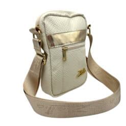 Alternative view of Zellia Oldaltáska ZLB250 Beige-Arany-Crown