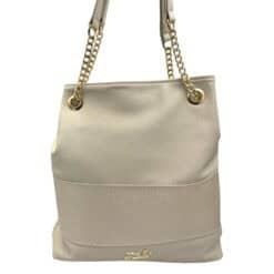 Zellia Válltáska 25046 Beige-Arany-Shiny