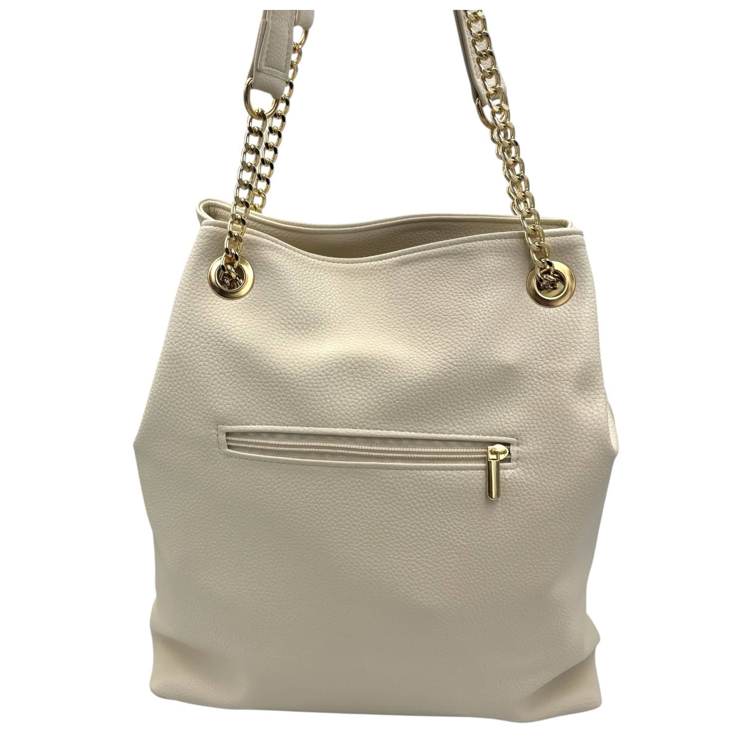 Zellia Válltáska 25046 Beige-Arany-Shiny - Image 4
