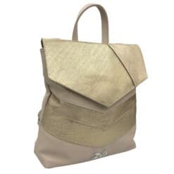 Alternative view of Zellia Női hátitáska 24031 Beige-Arany-Ch brw