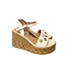 Via Roma Szandál 233 2711 bej deri bézs