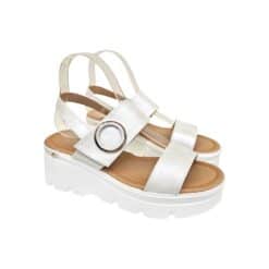 6839 Szandál koptatott ezüst