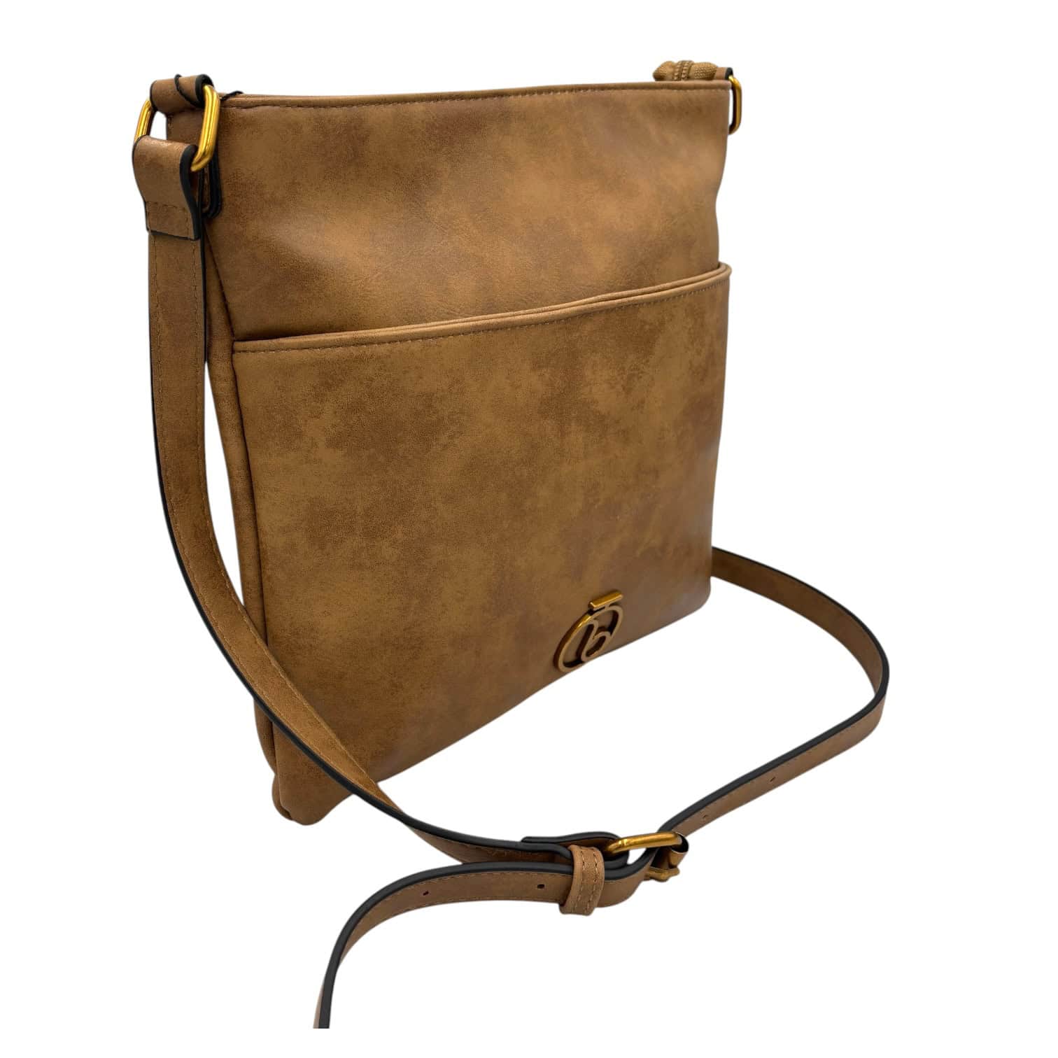 Nōbo Oldaltáska BAGT862-K016 Ciemnobezowy-Camel - Image 2