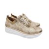 Betty Sneaker 25-06-19/0691 zloty cristal+bez