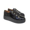 Via Roma Sneaker 082 7713 92 fekete lakk