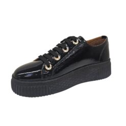 Via Roma Sneaker 082 7713 92 fekete lakk