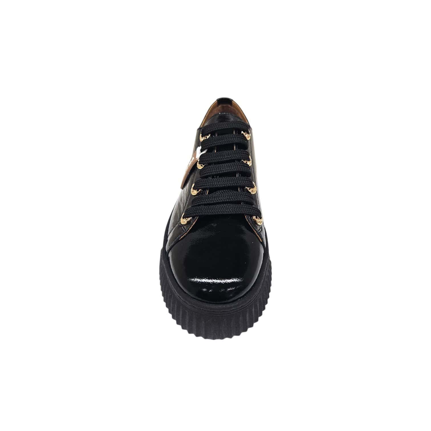 Via Roma Sneaker 082 7713 92 fekete lakk