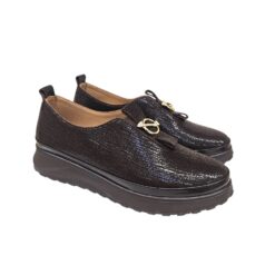 Via Roma Slipon 151 306 159-30 fekete