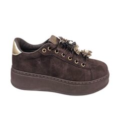 26702 Sneaker sötétbarna