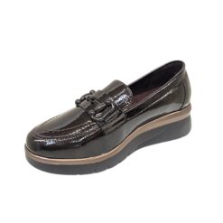 Yehj-671 Slipon sötétbarna