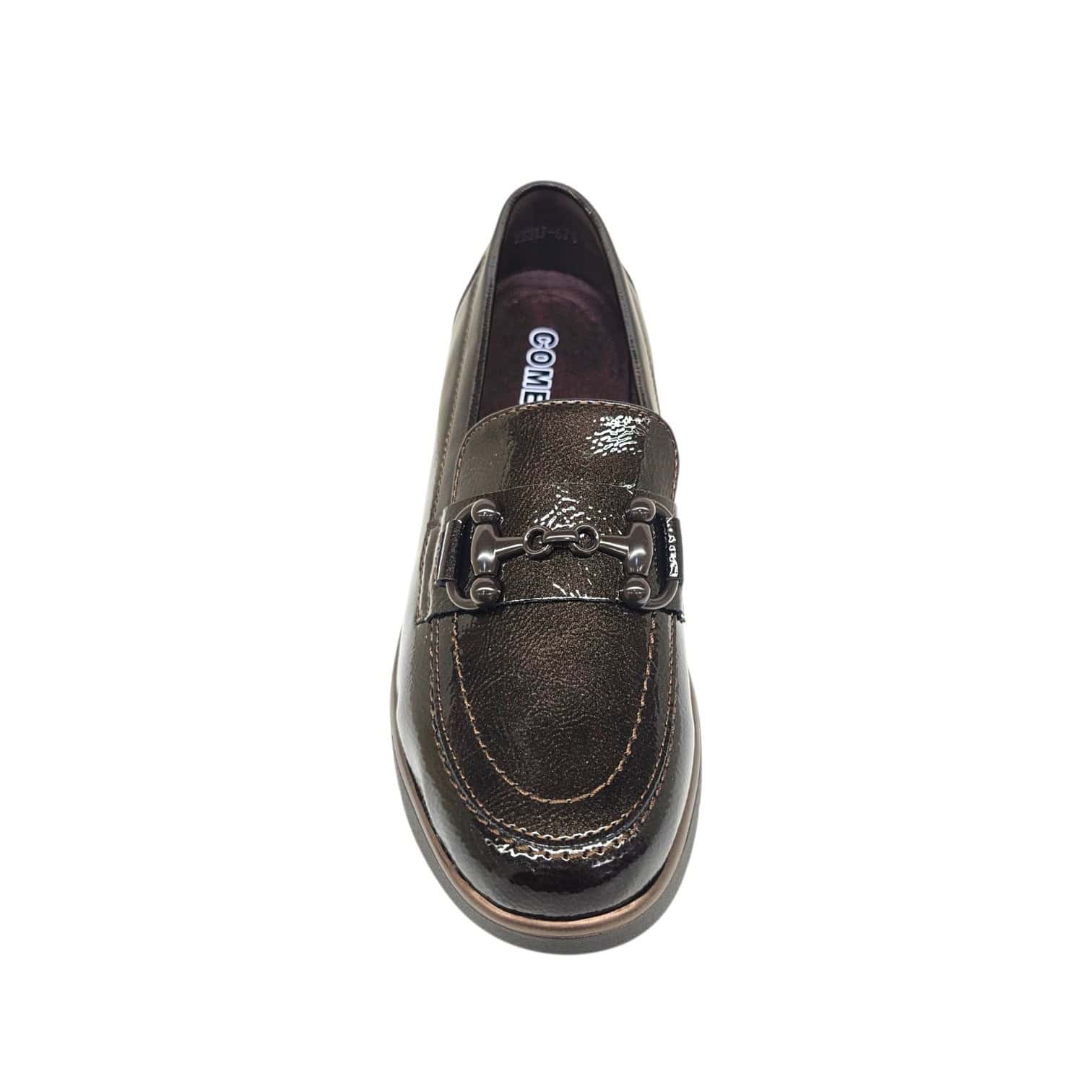 Yehj-671 Slipon sötétbarna