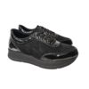 YEHJ-680 Sneaker fekete lakk
