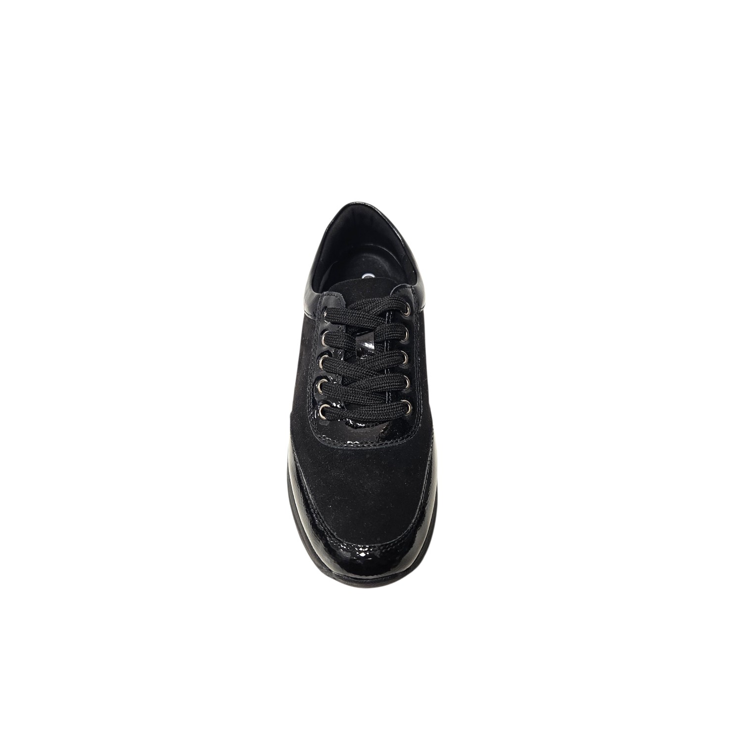 YEHJ-680 Sneaker fekete lakk