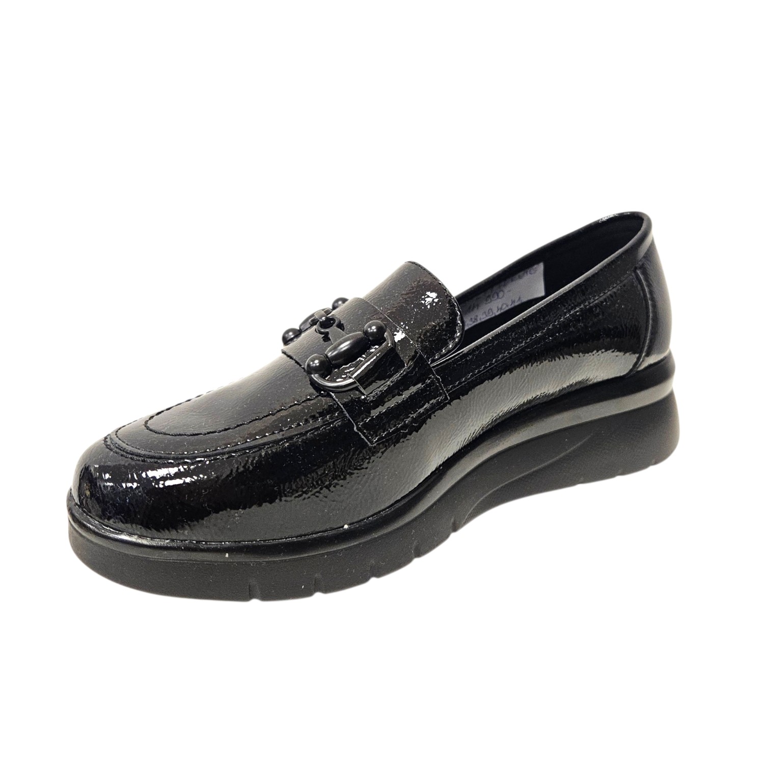 YEHJ-671 Slipon fekete lakk