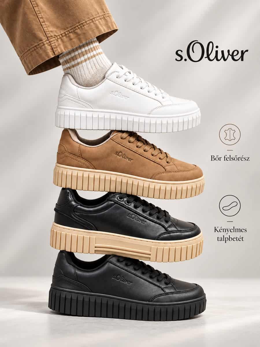 soliver sneakerek