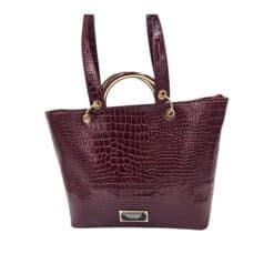 Monnari Válltáska Bag5610-M05 bordó lakk