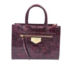 Monnari Kézitáska BAG5560-M05 bordó lakk