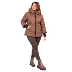 Capuccino XL-XXL kabát Ruha 88977