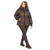 Sötétbarna XL-XXL kabát Ruha 88977