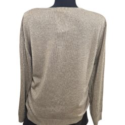 Bronz strasszos felső Ruha 2317