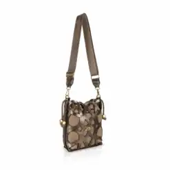 Zellia Oldaltáska 25096 Bronz-Taupe
