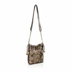 Zellia Oldaltáska 25096 Bronz-Taupe