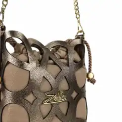 Zellia Oldaltáska 25096 Bronz-Taupe